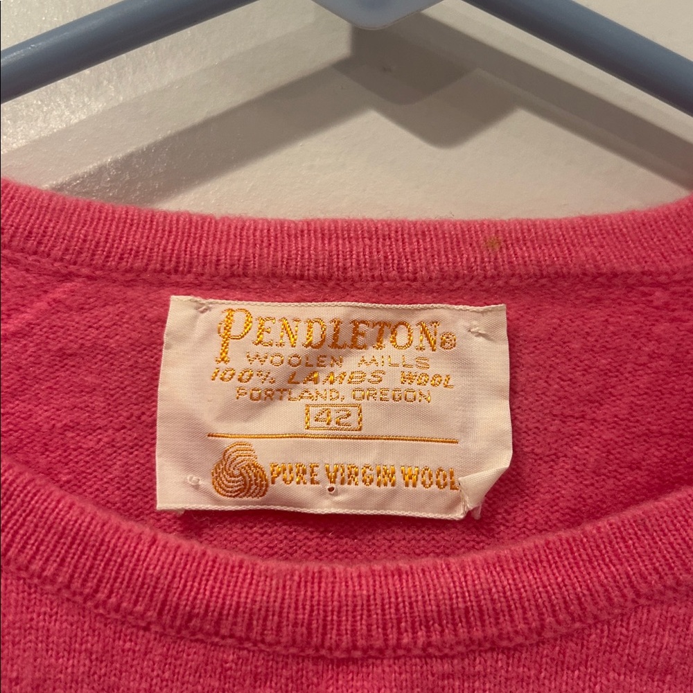 Vintage Pendelton sweater - Picture 2 of 3
